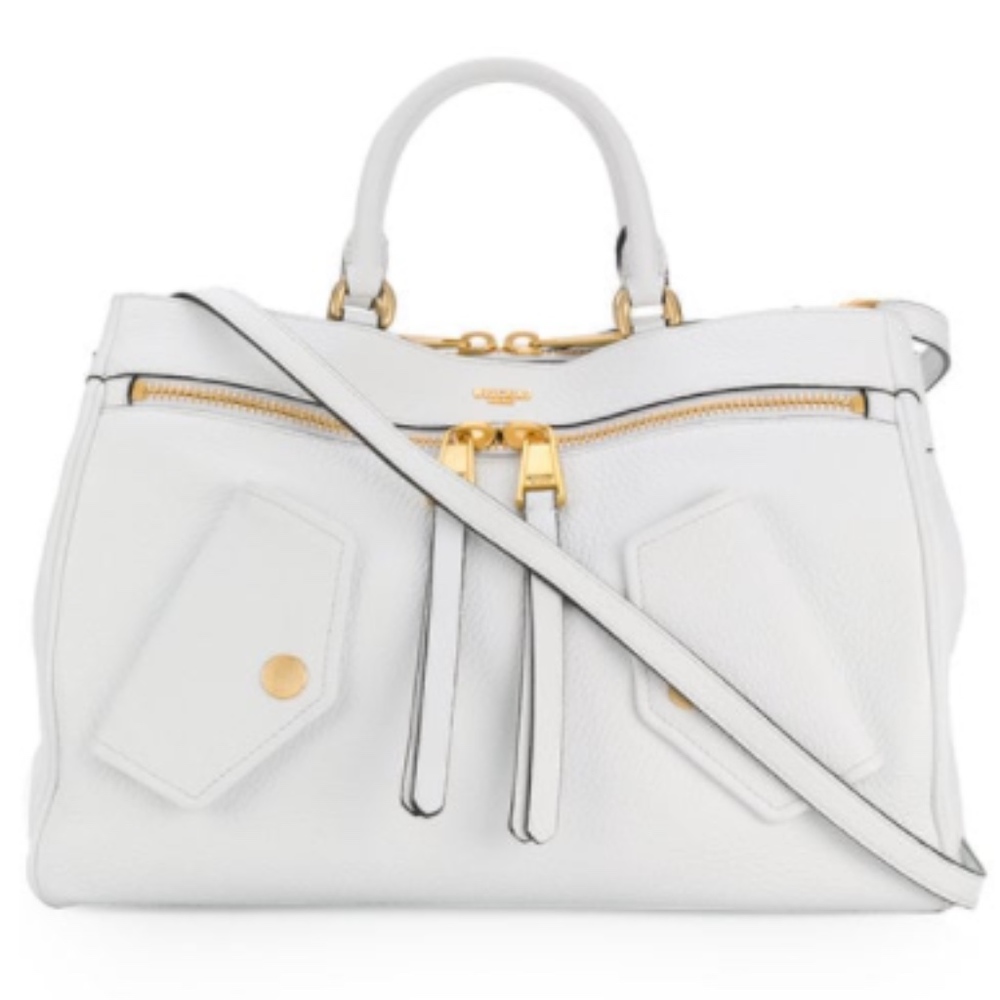 MOSCHINO moto biker shoulder bag